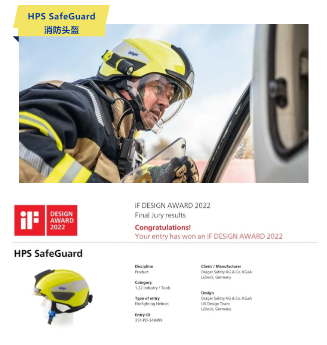 德?tīng)柛?HPS SafeGuard 消防頭盔