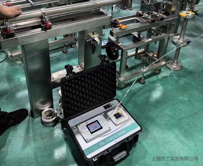 壓縮空氣質(zhì)量檢測現(xiàn)場